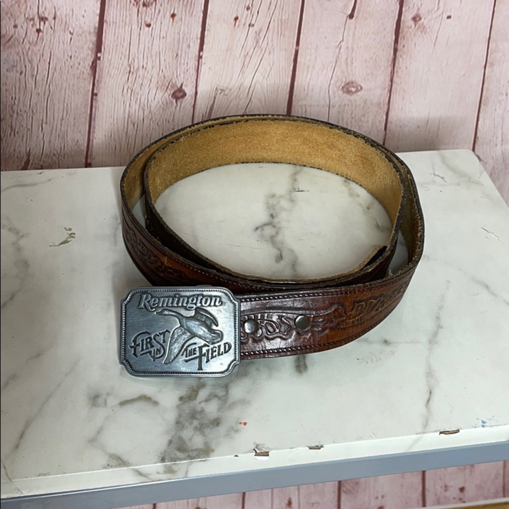Remington Leather Belt Size 44